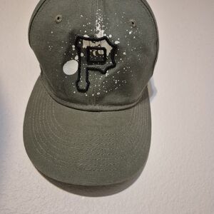 New Era Olive Green Splatter Hat